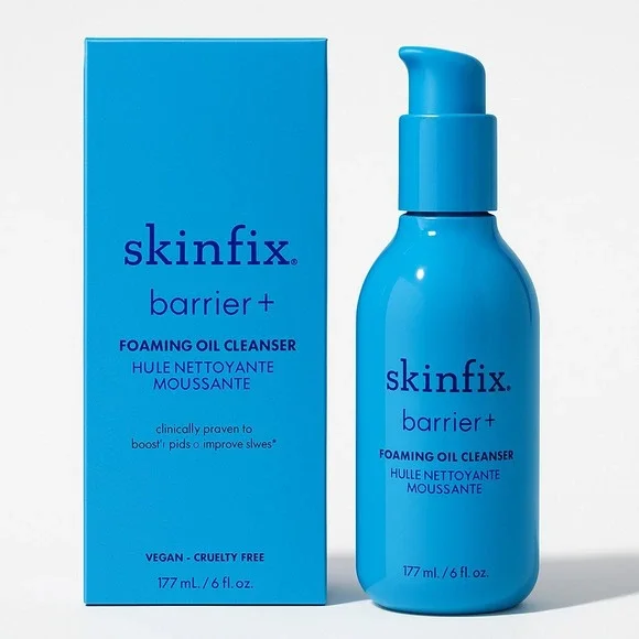 Skinfix Barrier+ Foaming Oil Cleanser 6oz 177ml New Sealed Hydrating Vegan Clean - Picture 1 of 9